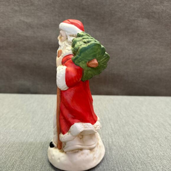 Vintage 90's Summit - Christmas Heirloom -Santa Porcelain- rotating Music Box - Picture 9 of 10